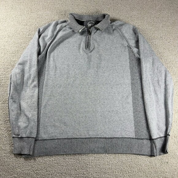 BKE Other - BKE Athletic Fit 1/4 Zip Sweater Gray Men’s Size XL